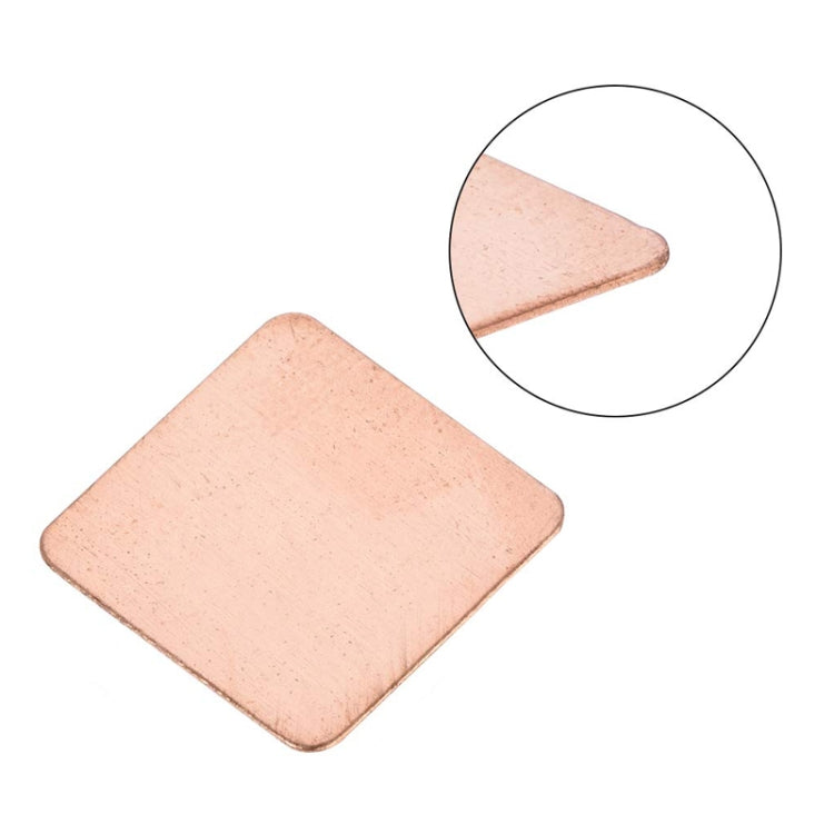 20pcs Laptop Cooling Copper Heat Sink Thermal Conductive Tabs Cell Phone Computer Graphics Card Heat Sinks