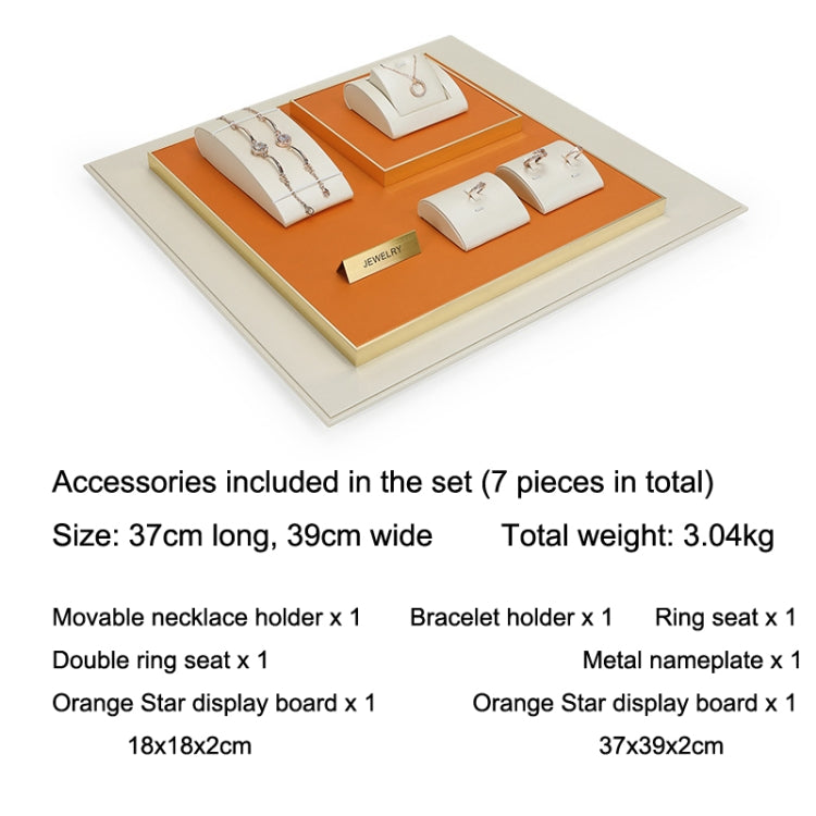Jewelry Display Stand Necklace Earrings Display Counter Props Set