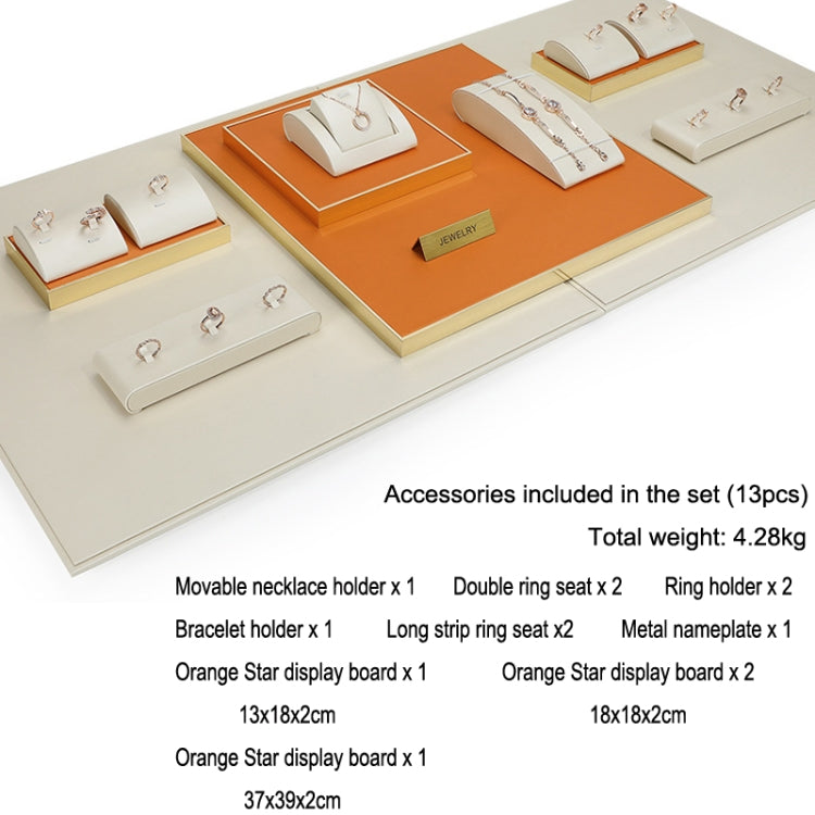 Jewelry Display Stand Necklace Earrings Display Counter Props Set