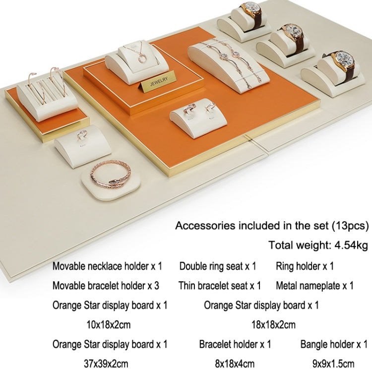 Jewelry Display Stand Necklace Earrings Display Counter Props Set
