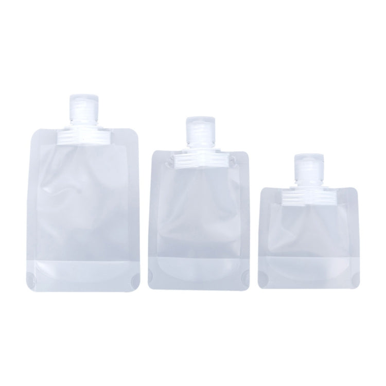 20pcs Travel Refillable Empty Squeeze Pouch Lotion Shampoo Squeezable Bags, Spec: