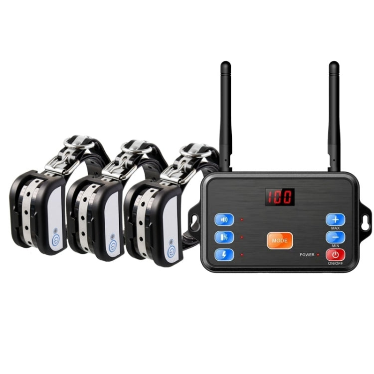 2 In 1 Pet Wireless Fence Bark Control Smart Dog Trainer, Set: 1 For