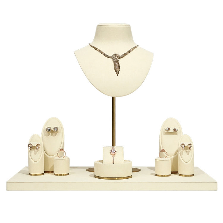 Window Jewelry Display Props Necklace Earrings Ring Jewelry Stand Set