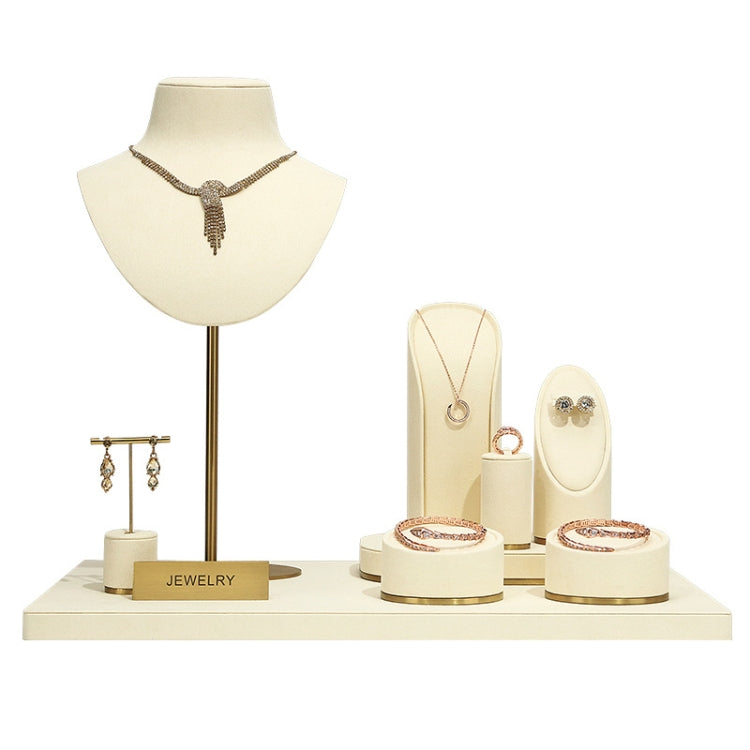 Window Jewelry Display Props Necklace Earrings Ring Jewelry Stand Set