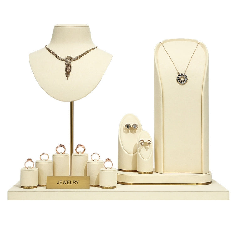 Window Jewelry Display Props Necklace Earrings Ring Jewelry Stand Set