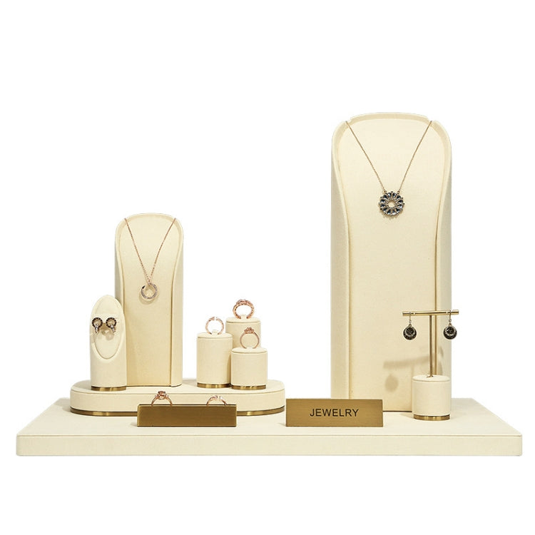 Window Jewelry Display Props Necklace Earrings Ring Jewelry Stand Set