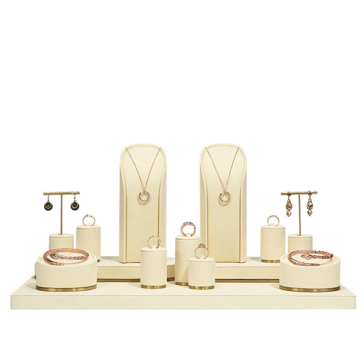 Window Jewelry Display Props Necklace Earrings Ring Jewelry Stand Set