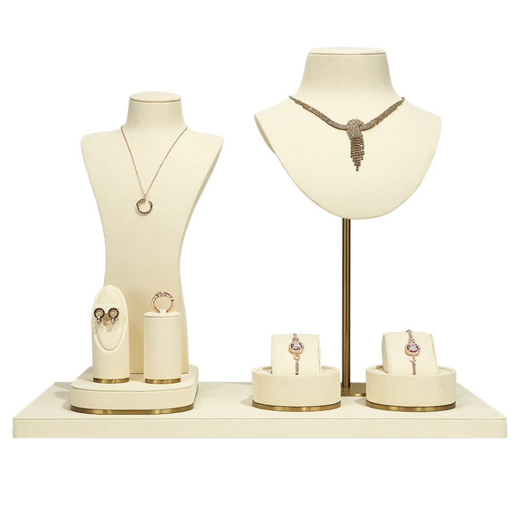 Window Jewelry Display Props Necklace Earrings Ring Jewelry Stand Set