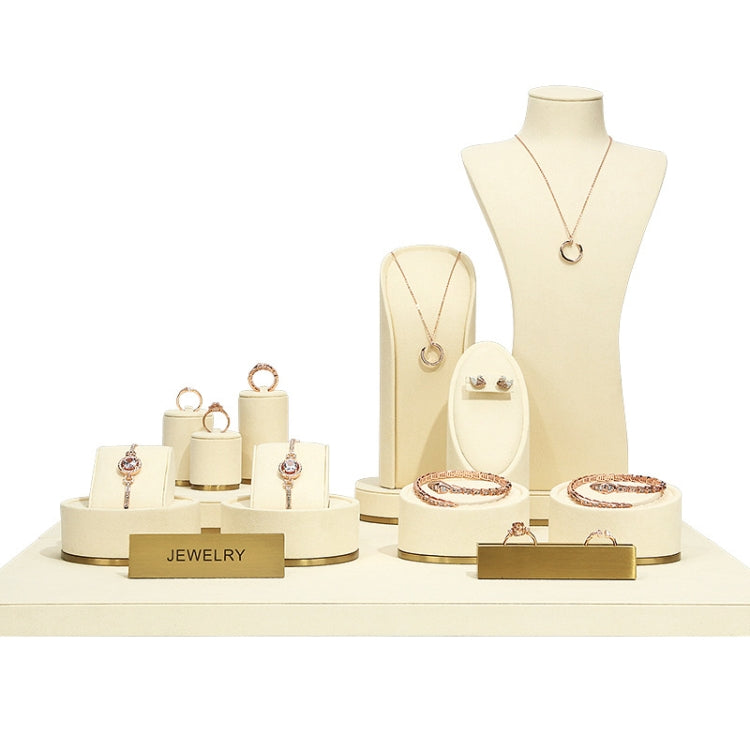 Window Jewelry Display Props Necklace Earrings Ring Jewelry Stand Set