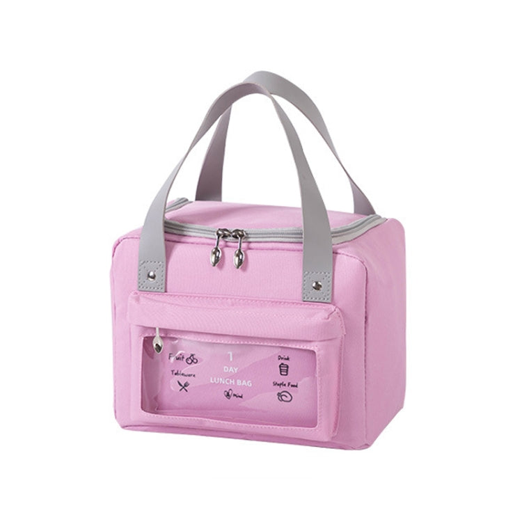 Heat Insulation Oxford Lunch Bag Reusable Lunch Box Holder