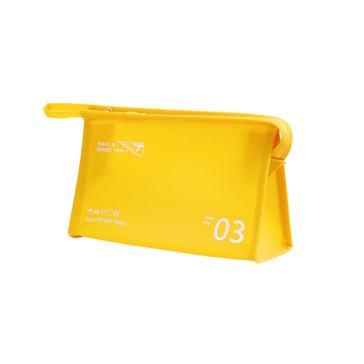 Portable Waterproof PVC Toiletry Bag Cosmetic Storage Bag Travel Clutch