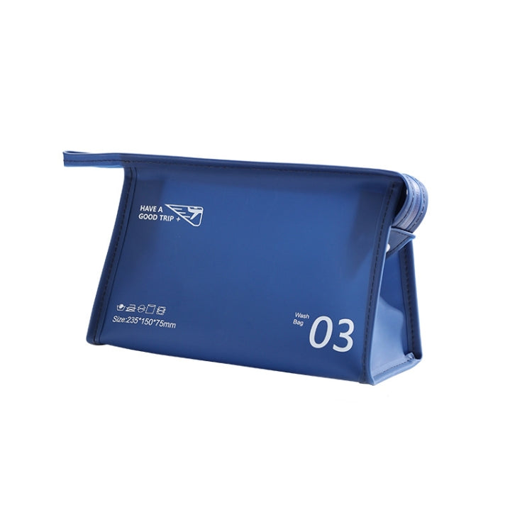 Portable Waterproof PVC Toiletry Bag Cosmetic Storage Bag Travel Clutch