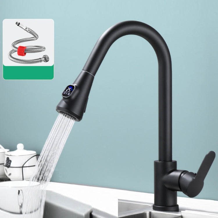 Kitchen Pull-out Universal Telescopic Hot & Cold Water Faucet, Specification: