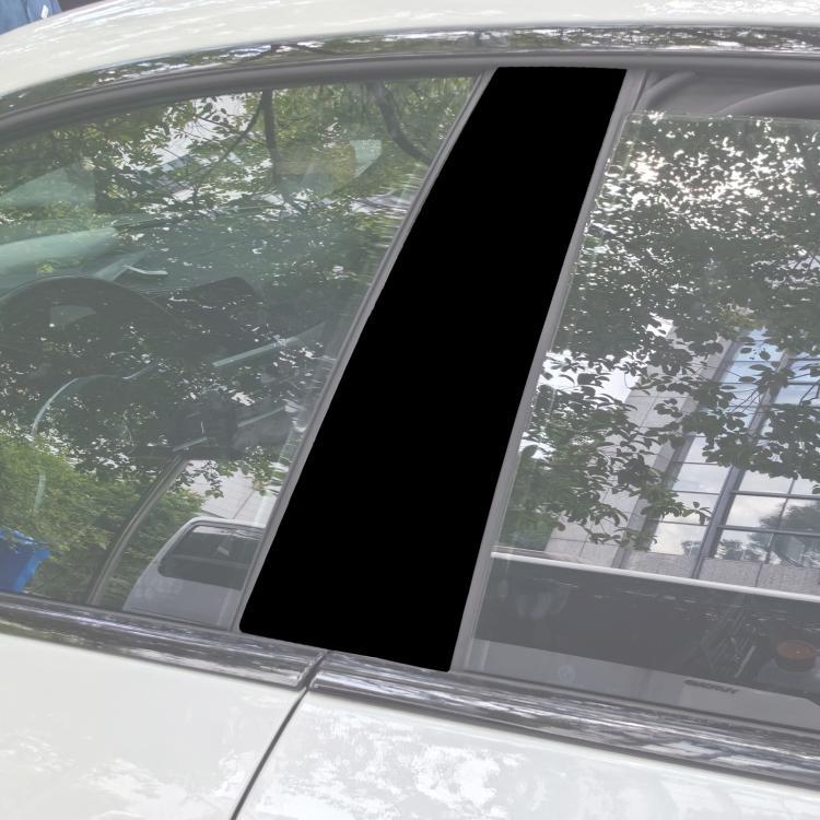 For BMW 4 Series M4 2pcs /Set Left and Right Drive Universal B-pillar Decorative Sticker - Black