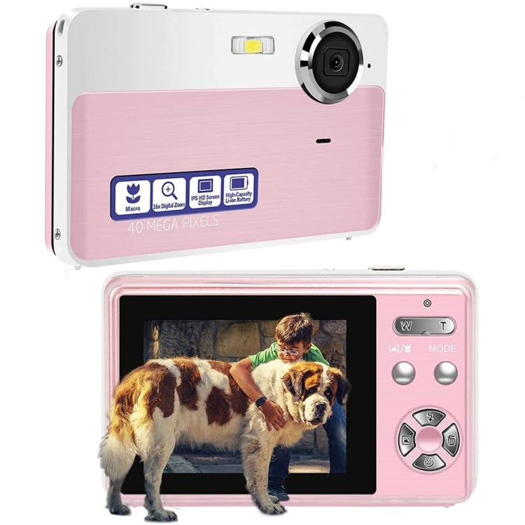 2.4 Inch IPS Screen 40 Million Pixel Digital Camera 16X Digital Zoom Video Macro Portable Camera