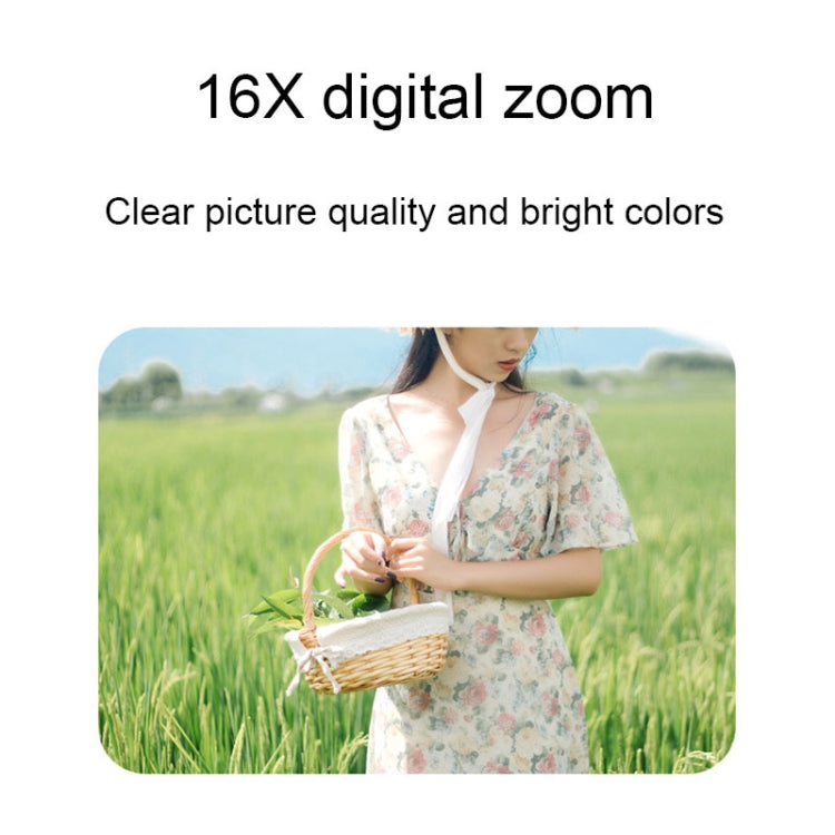 2.4 Inch IPS Screen 40 Million Pixel Digital Camera 16X Digital Zoom Video Macro Portable Camera