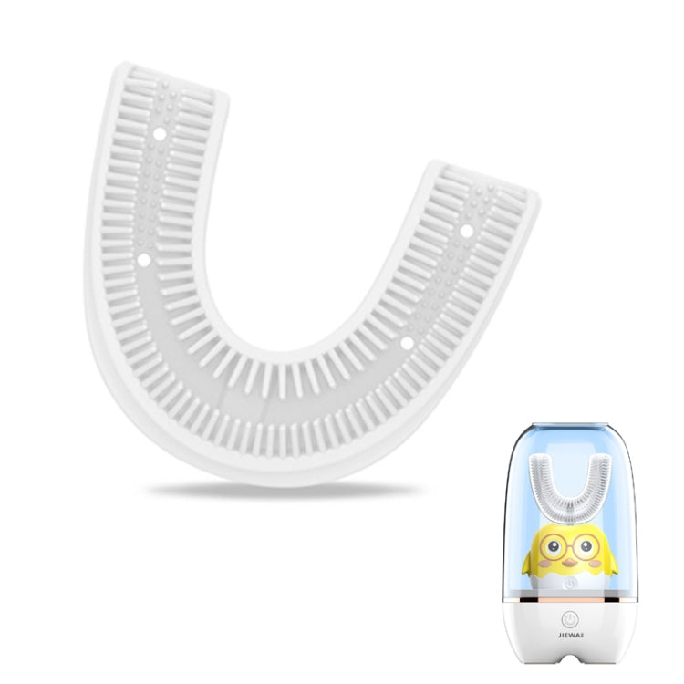 For JIEWA Mouth Type Electric Toothbrush Silicone U-shaped Brush Head