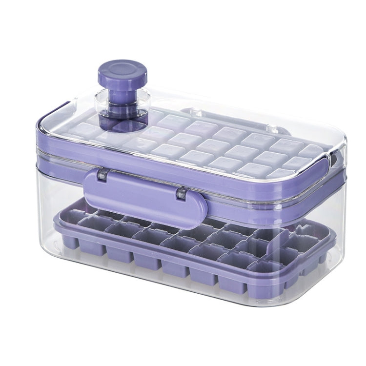 Portable Freezing Molds For Home Refrigerator Homemade Food Grade Pressing Boxes, Color: