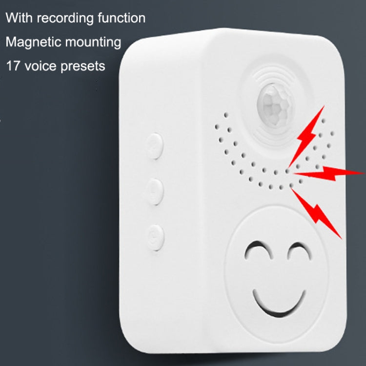 Small Horn Voice Announcement Sensor Entrance Voice Broadcaster Can Used As Doorbell, Specification: