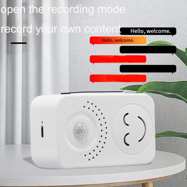 Small Horn Voice Announcement Sensor Entrance Voice Broadcaster Can Used As Doorbell, Specification: