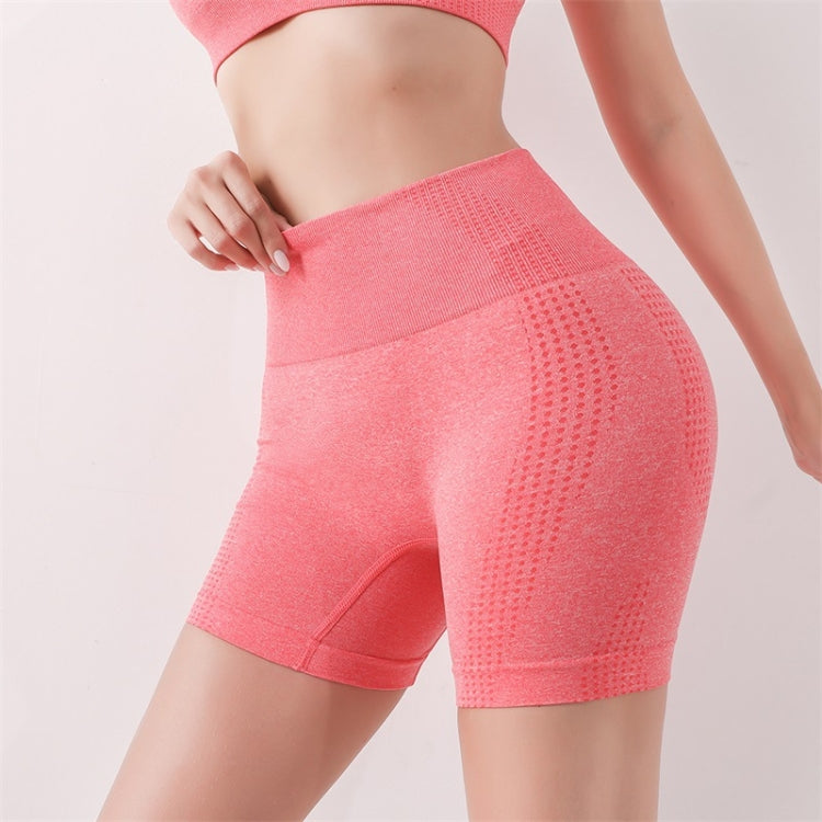 Women Fitness Sports Butt Lifting Shorts Shaping Beauty External Wear Leggings, Size: