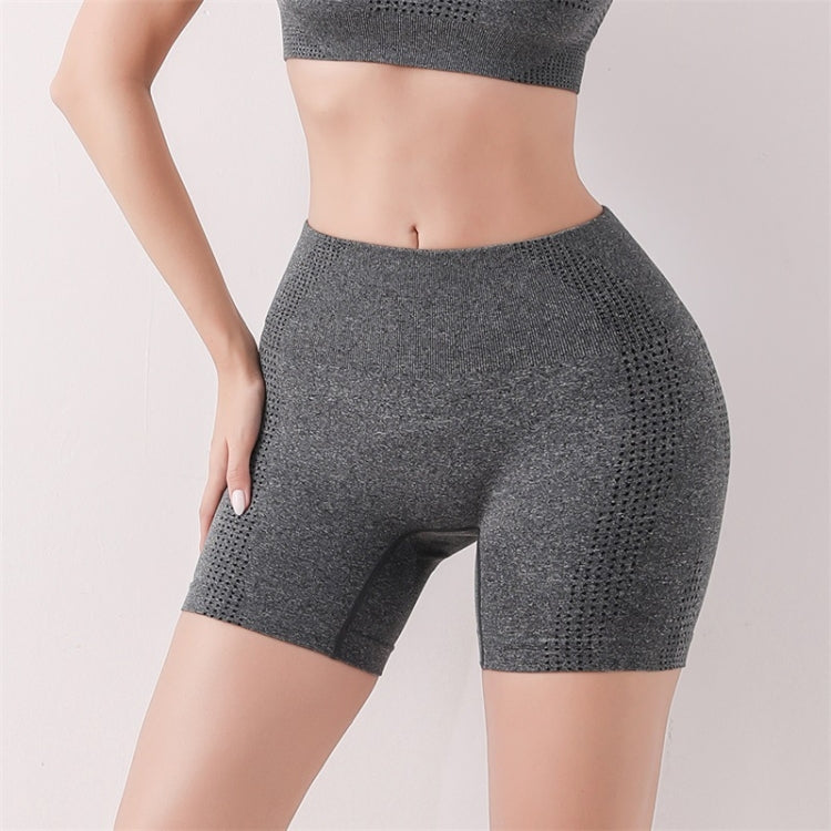 Women Fitness Sports Butt Lifting Shorts Shaping Beauty External Wear Leggings, Size: