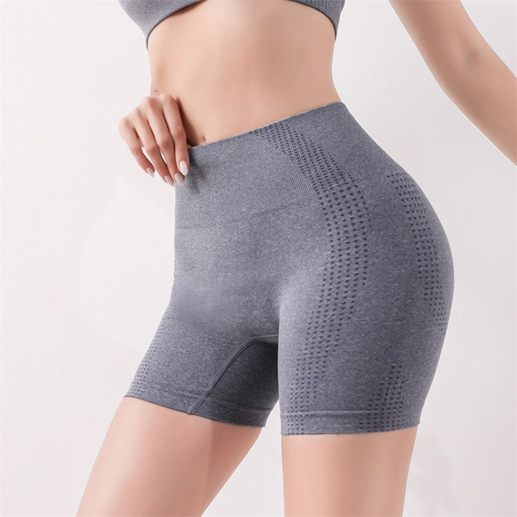 Women Fitness Sports Butt Lifting Shorts Shaping Beauty External Wear Leggings, Size: