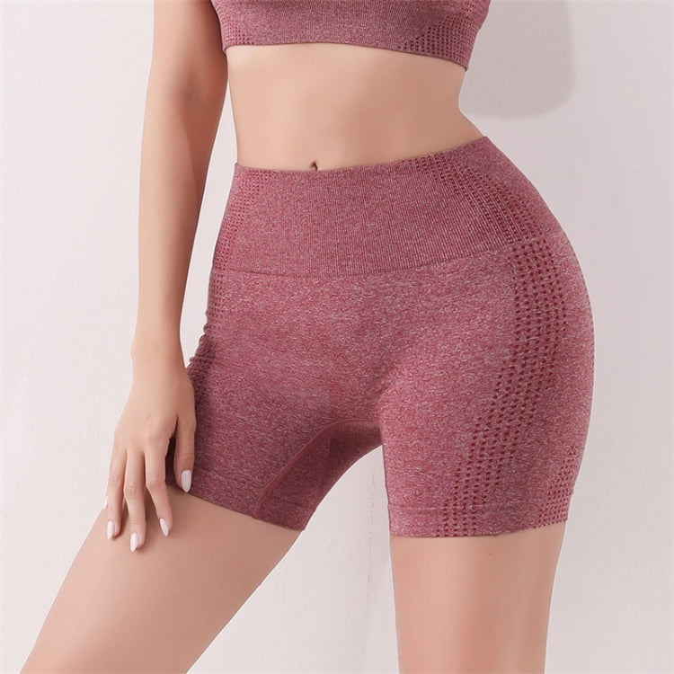 Women Fitness Sports Butt Lifting Shorts Shaping Beauty External Wear Leggings, Size: