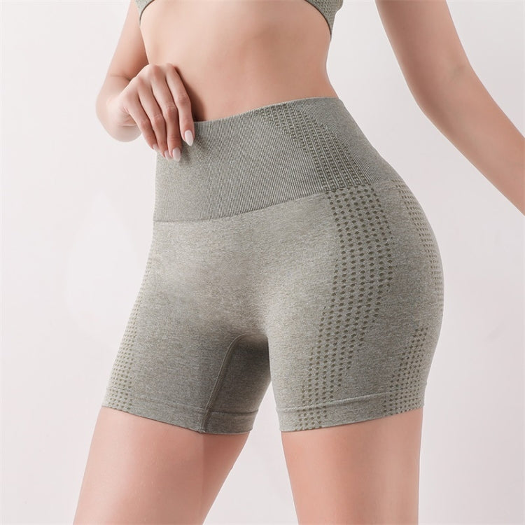 Women Fitness Sports Butt Lifting Shorts Shaping Beauty External Wear Leggings, Size: