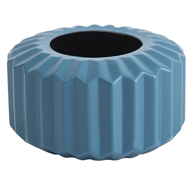 Simple PE Vase Wet And Dry Flower Arrangement Container Imitation Glaze Decorative Wrestling Resistant Plant Pot