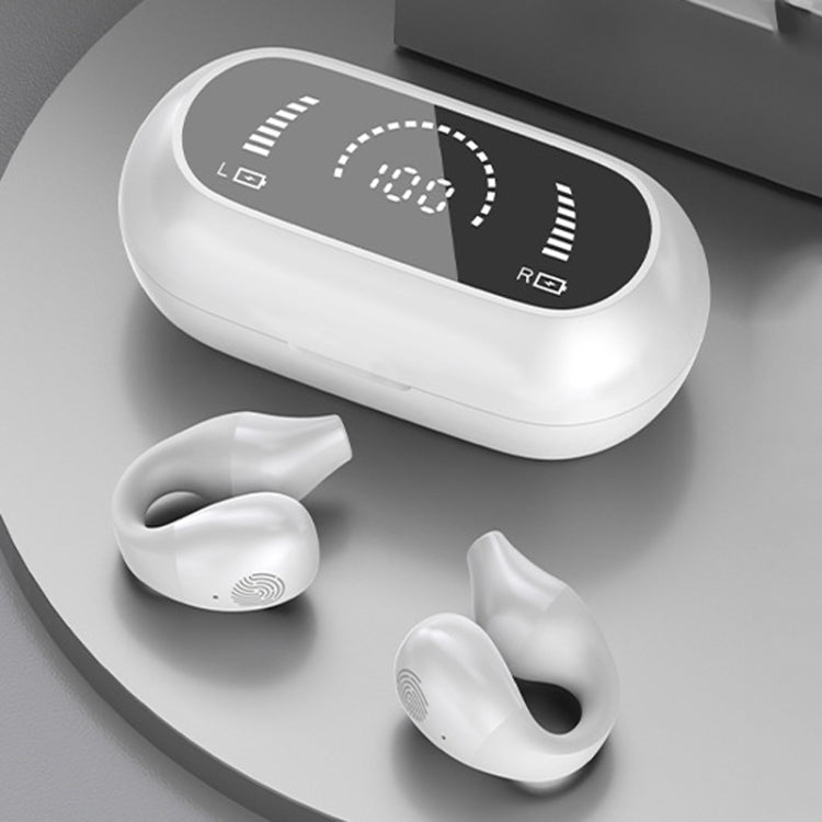 Bluetooth 5.3 Wireless Ear Clip Noise Reduction Headset Gaming Earphones