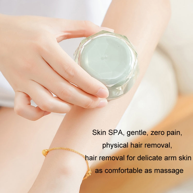 2 in 1 Double-sided Foot Grinder Crystal Glass Manual Epilator