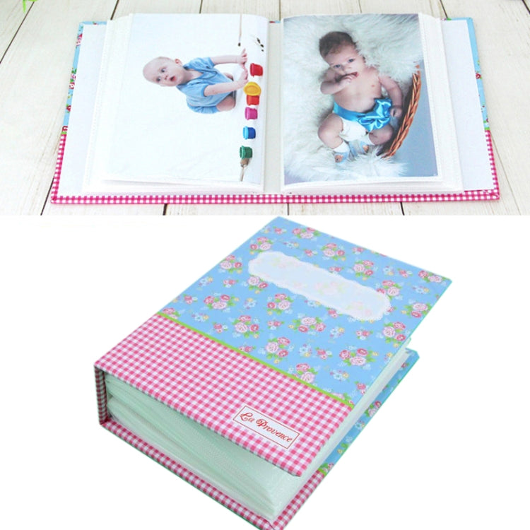 6 inch 100 Sheets 4R Small Floral Flower Pocket Photo Album