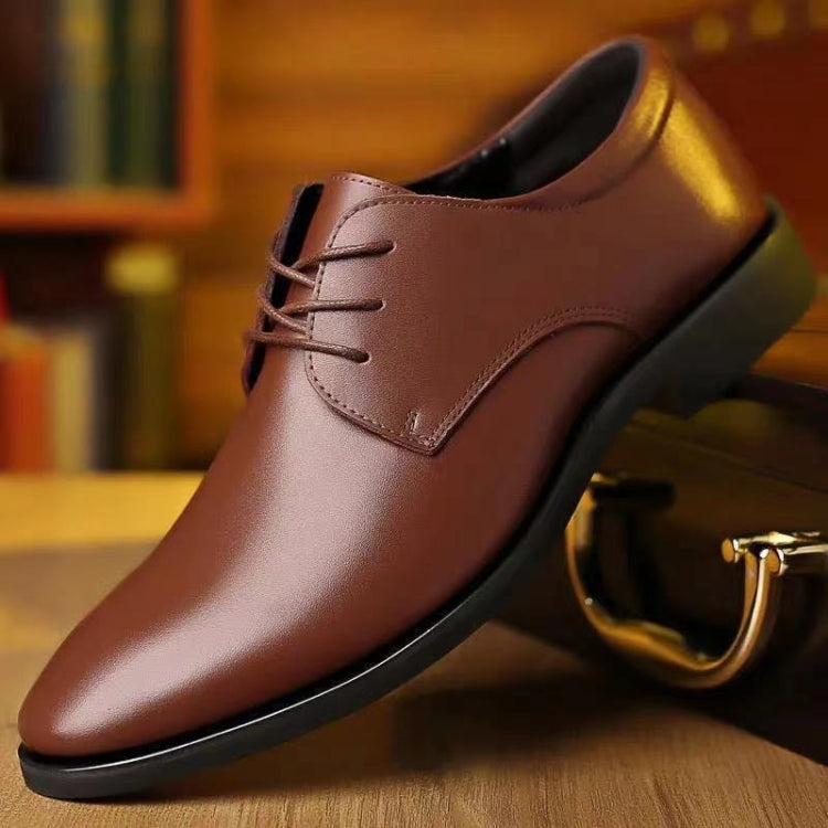 Suit Groomsmen Men Shoes Business Formal Casual Leather Dhoes, Size: