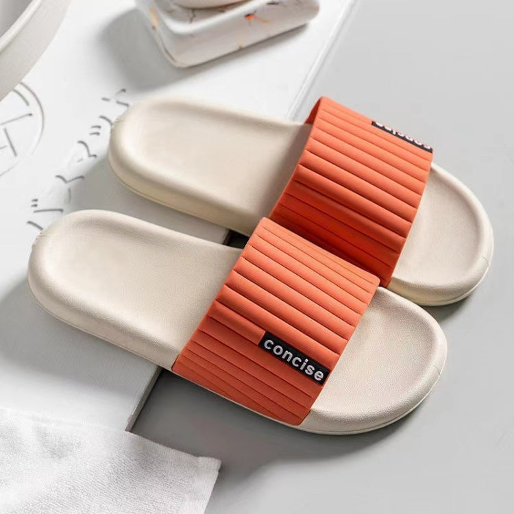 Women Slippers Bathroom Bath Flip Flops Indoor Soft Sole Sandals, Size: