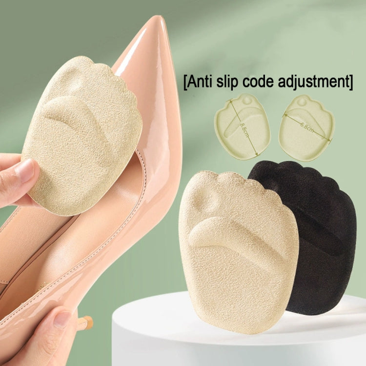 10pairs 4D Sponge Non-slip Forefoot Pad High Heels Mat