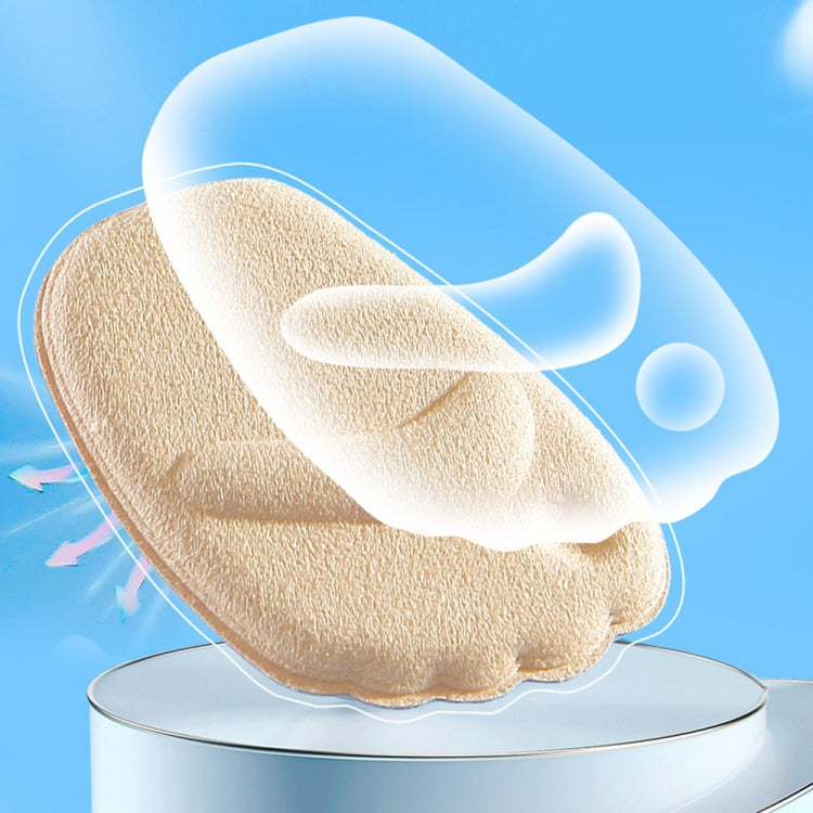 10pairs 4D Sponge Non-slip Forefoot Pad High Heels Mat