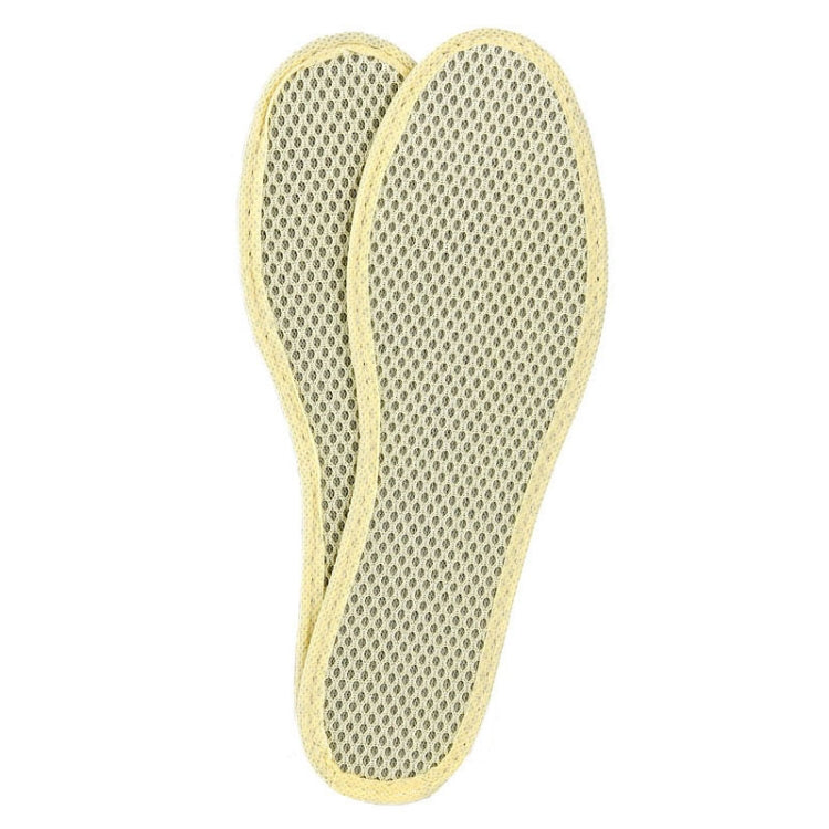 10pairs Bamboo Charcoal Deodorant Comfortable Soft Breathable Insole, Size: