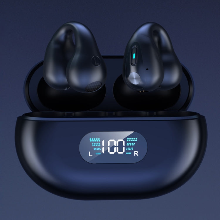 Q80 TWS Bluetooth 5.3 Wireless Earclip Bone Conduction Noise Reduction Bluetooth Headphone