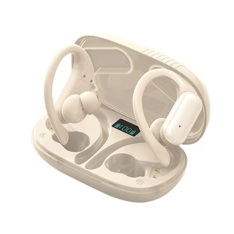 A520 LED Digital Display Wireless Ear-Mounted Noise Reduction Bluetooth Headset
