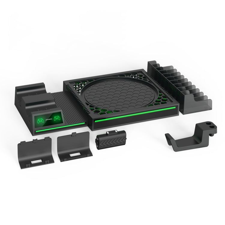 For Xbox Series X Console Multi-Charging Dock With Disk Holder