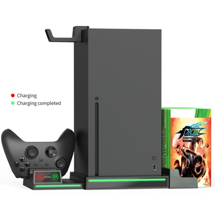 For Xbox Series X Console Multi-Charging Dock With Disk Holder