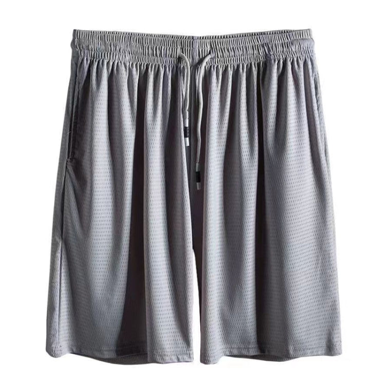 Men Summer Quick-drying Ice Silk Sports Slack Shorts, Size: