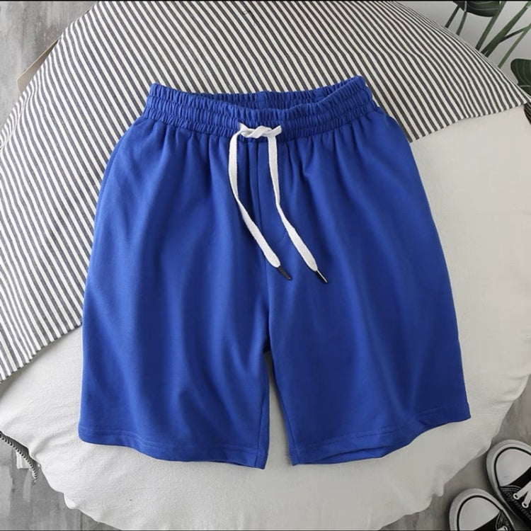 Summer Elastic Band Beach Shorts Men Casual Sports Shorts, Size:
