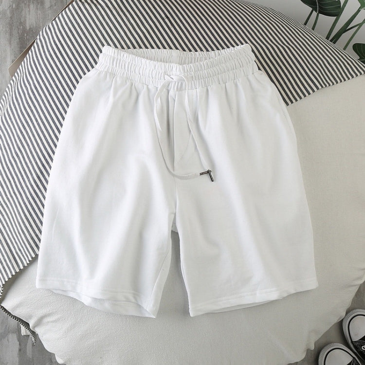 Summer Elastic Band Beach Shorts Men Casual Sports Shorts, Size: