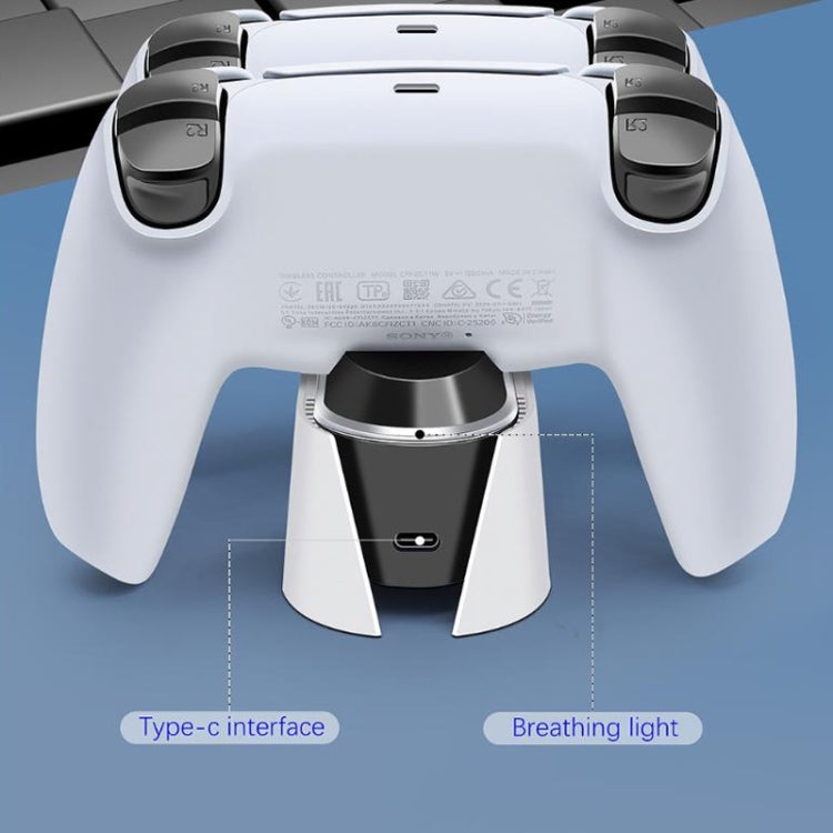 For PS5 Gamepad Contact Dual Charging Dock Gamepad Charger