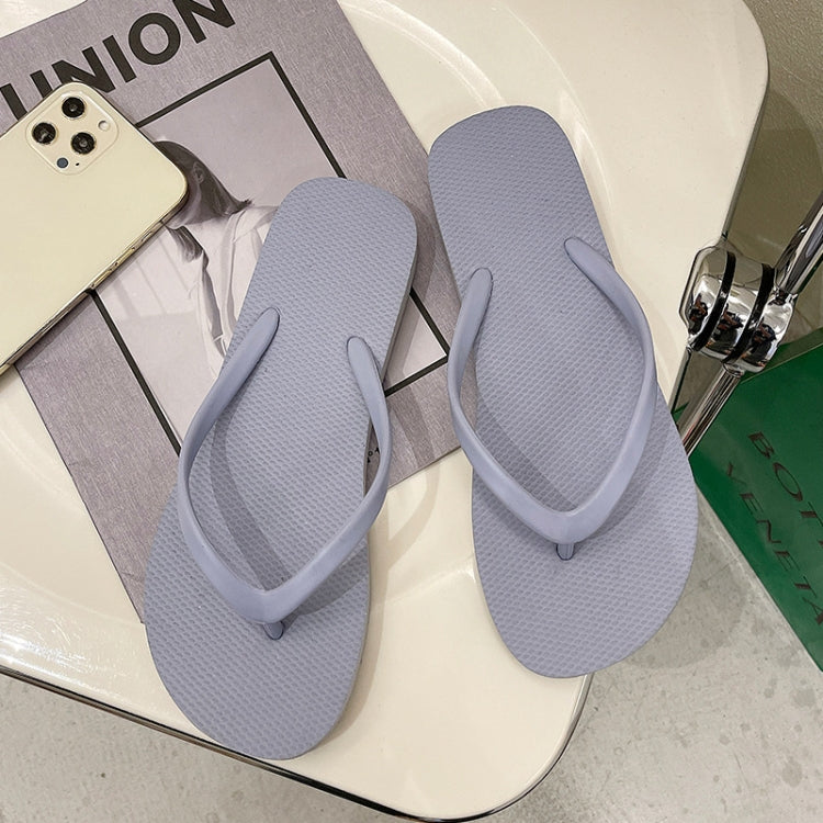 Women Summer Outer Slippers Flip-flops Sandals Beach Shoes, Size: