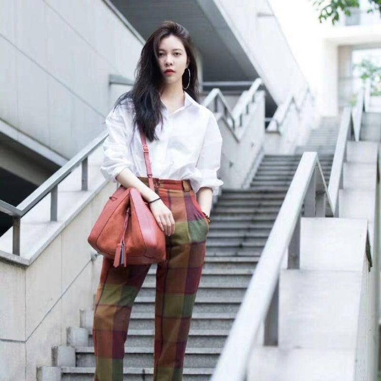 Women Versatile Long-sleeved Loose Breathable Shirt, Size: