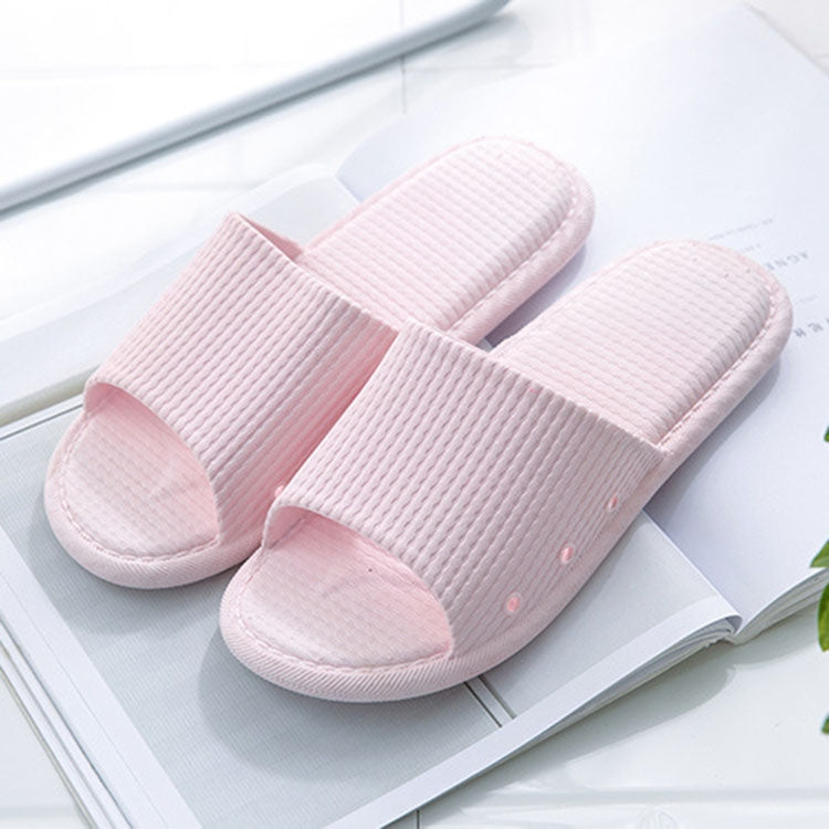 Soft Wear-resistant Couple Sandals Non-slip Home Bathroom Slippers, Size: