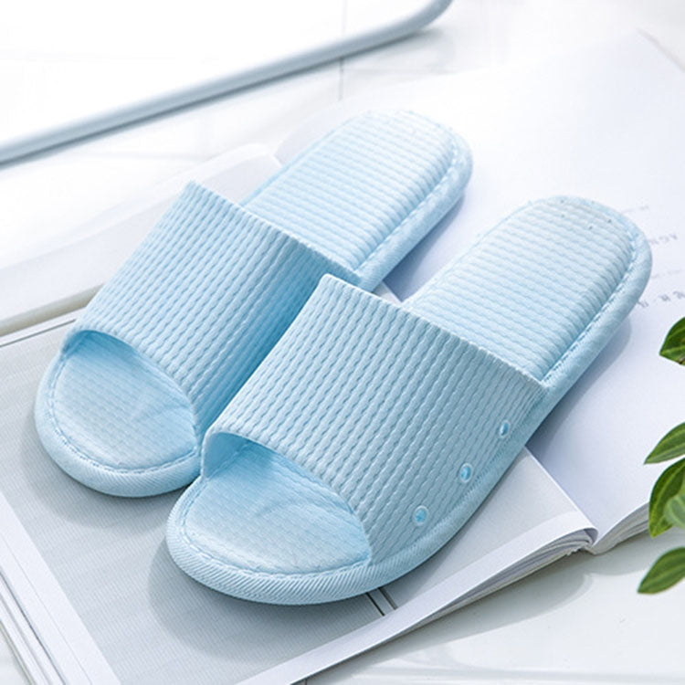 Soft Wear-resistant Couple Sandals Non-slip Home Bathroom Slippers, Size: